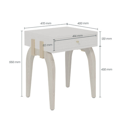 D.I. Designs Laverstoke Bedside Table